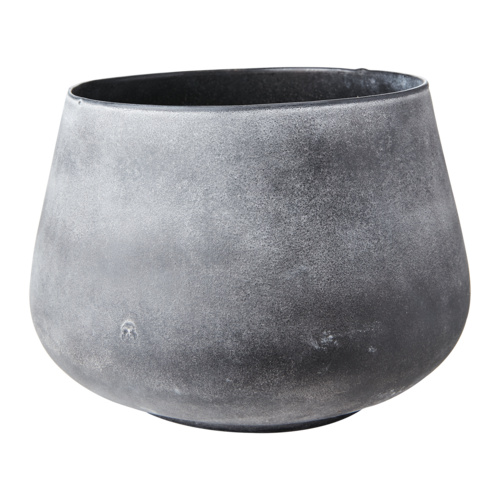 Iris Vase M grau