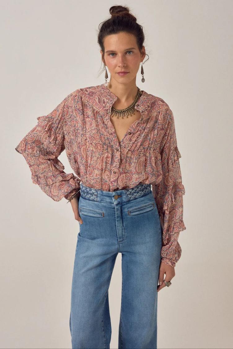 Bluse COSIMA wild dust