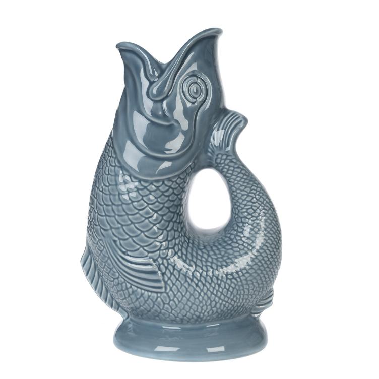 Gurgly Glug Krug L 1.4 L blue grey