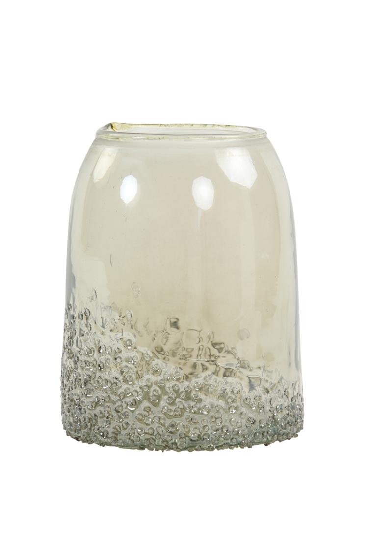 Windlicht Ø14x17 cm PARATA rauch