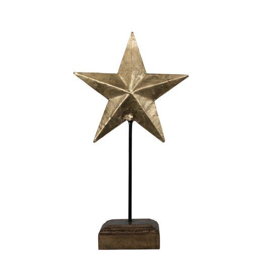Stehendes Stern gold 35 cm