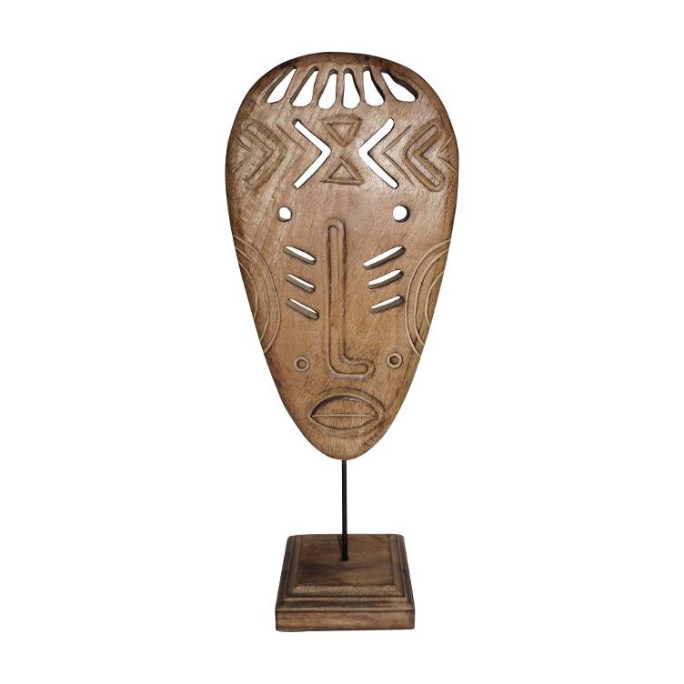 Maske Mangoholz 48 cm