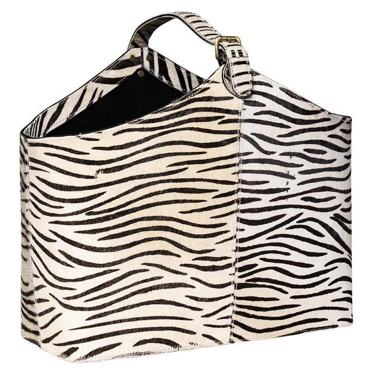 Korb Kuh Zebra 50 cm