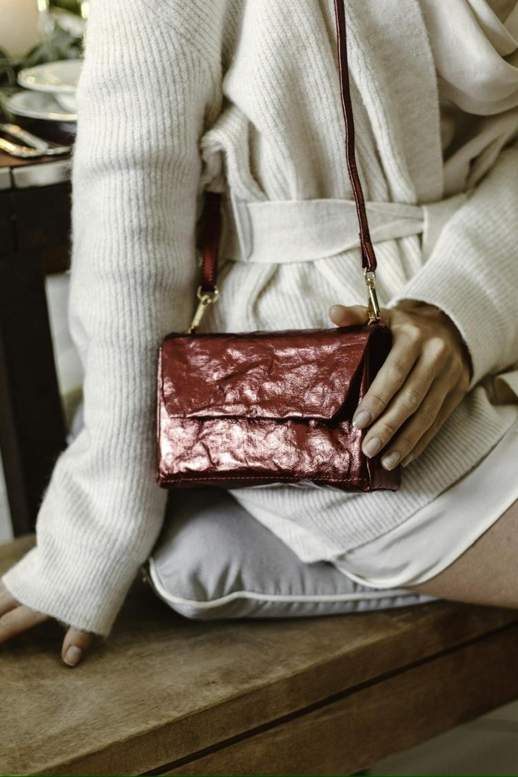 TERME BAG SMALL VERNICE RED