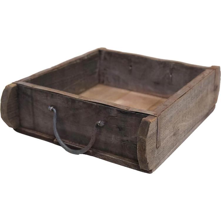 Schublade aus recyceltem Holz
