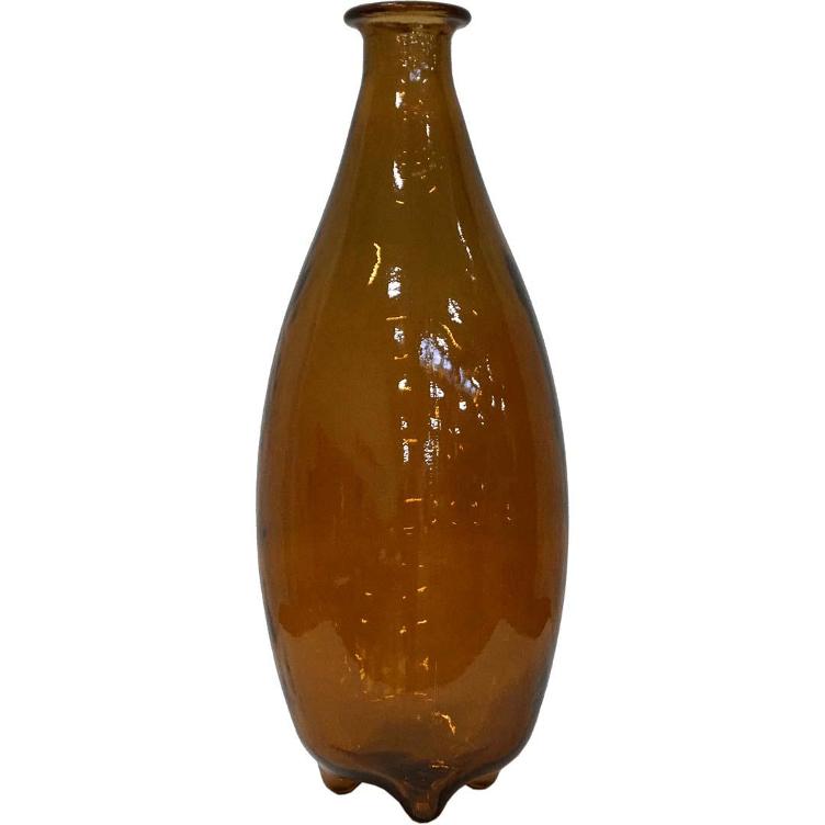Melvin hohe Glasvase bernstein H38 CM
