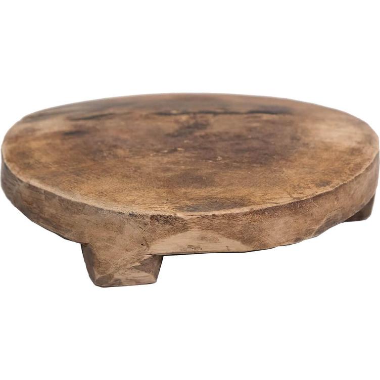 Altes Chapati Holzbrett