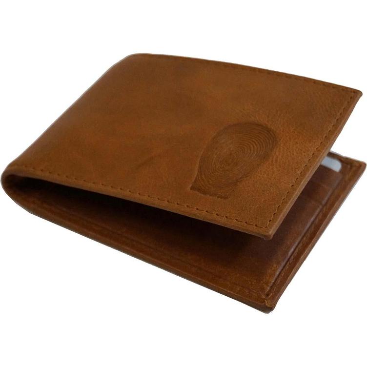 Obi Lederbörse Mann cognac