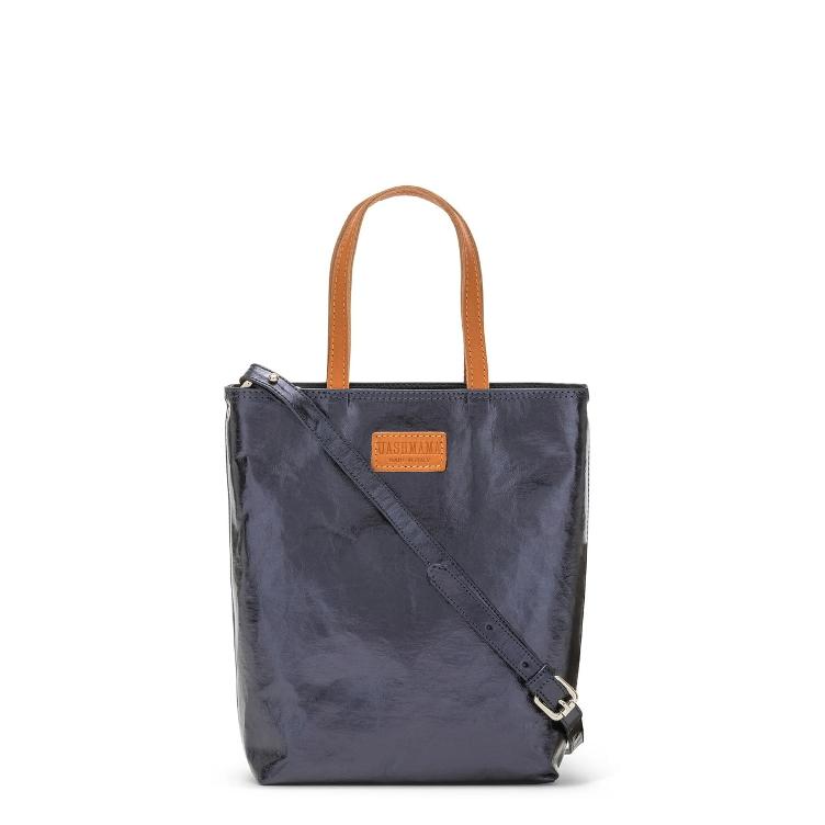 Nina Bag metallo petrolio H28xT9XB27 cm
