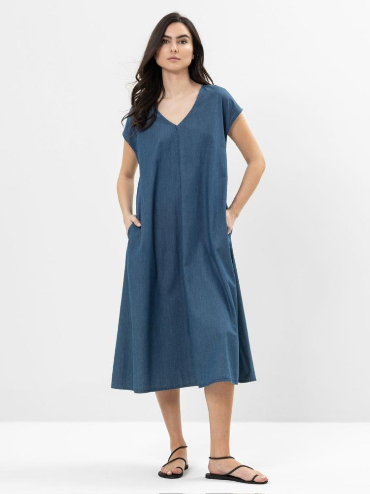 Willa Dress Denim