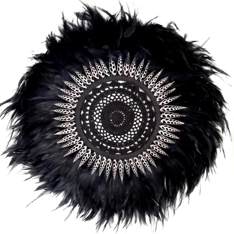 Juju Dekoration 50 cm schwarz